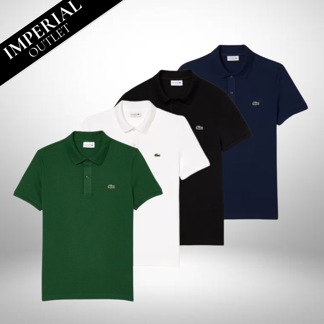 Lacoste Polo-Shirts aus Pima-Baumwolle – Klassisches 4er Set