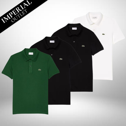Lacoste Polo-Shirts aus Pima-Baumwolle – Klassisches 4er Set