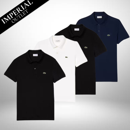 Lacoste Polo-Shirts aus Pima-Baumwolle – Klassisches 4er Set