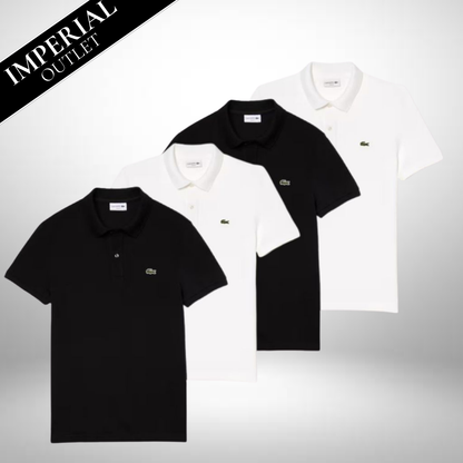 Lacoste Polo-Shirts aus Pima-Baumwolle – Klassisches 4er Set